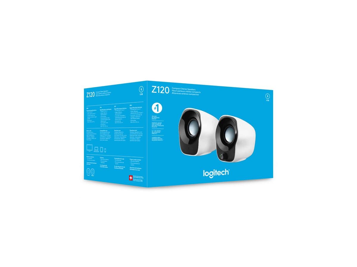 Logitech Z120 Mini Stereo Hoparlör 980-000513