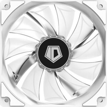 Id-Coolıng XF-12025-SW 12cm 4Pin PWM Led Beyaz Kasa Fanı