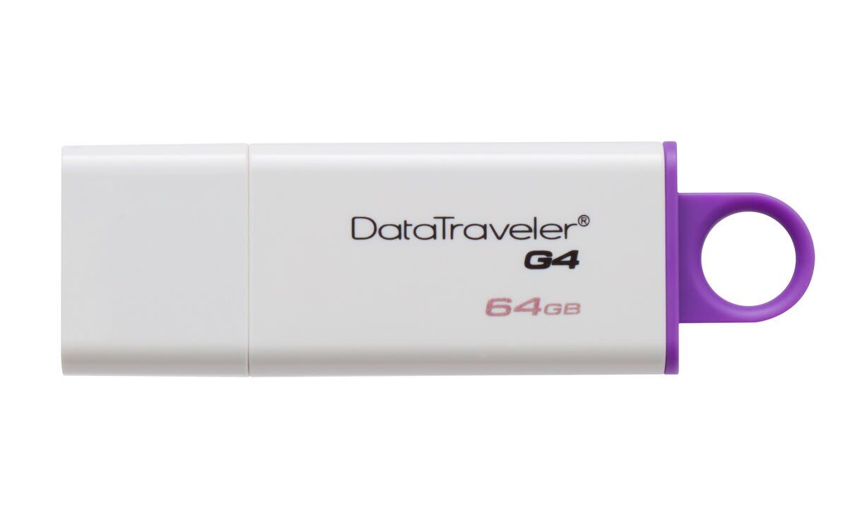 Kingston DataTraveler G4 DTIG4/64GB 64 GB Usb 3.0 Flash Bellek (DTIG4/64GB)