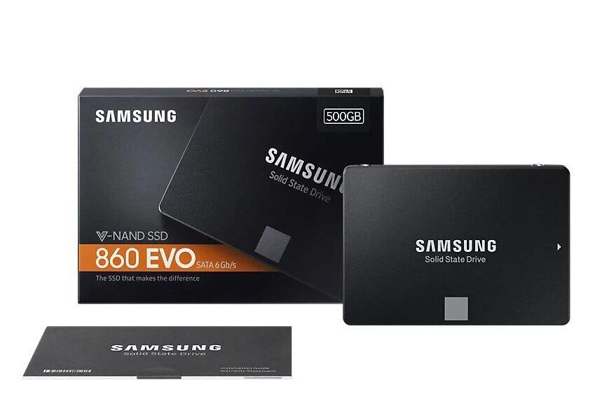 Samsung 860 EVO 500GB SSD Disk MZ-76E500BW