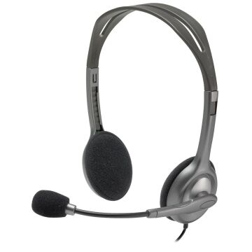 Logitech H111 Stereo 3.5mm Kablolu Mikrofonlu Kulaklık 981-000593