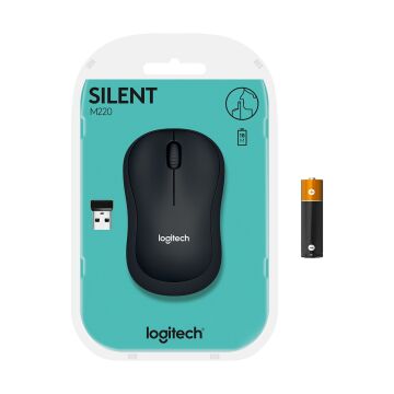 LOGITECH M220 SILENT CHARCOAL 910-004878