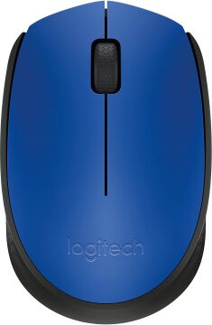 Logitech M171 1000DPI 3 Tuş Optik Kablosuz Mouse Mavi 910-004640