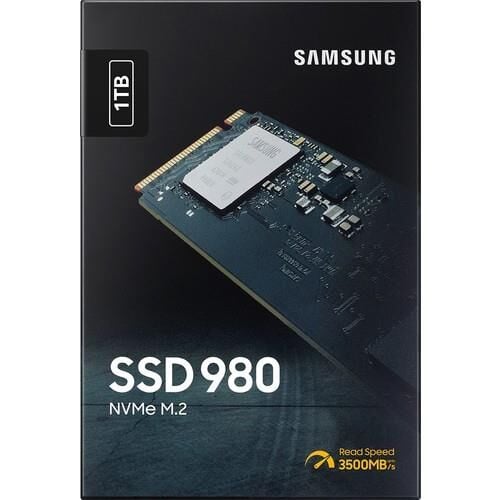 Samsung 980 MZ-V8V1T0BW PCI-Express 3.0 1 TB M.2 SSD