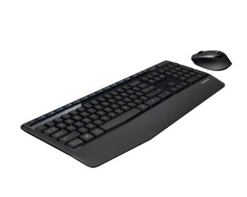 Logitech Wireless Combo MK345 Q TR Siyah Kablosuz Klavye Mouse Set 920-006514