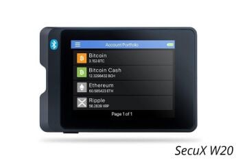 SecuX W20 Soğuk Cüzdan