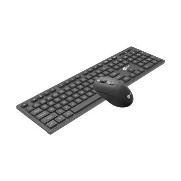 Lenovo Lecoo KW201 Kablosuz Türkçe Siyah Q Klavye & Mouse Set