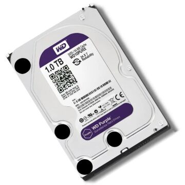 Western Digital Purple WD10PURX Sata 3.0 5400 Rpm 3.5'' 1 TB Harddisk