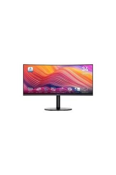 MSI 34 MODERN MD342CQP 3440x1440 (UWQHD) CURVE 1500R VA 120HZ 1MS ADAPTIVE-SYNC TYPE-C MONITOR