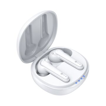Lenovo Lecoo EW302 Kablosuz TWS Beyaz Mikrofonlu Kulak İçi Kulaklık
