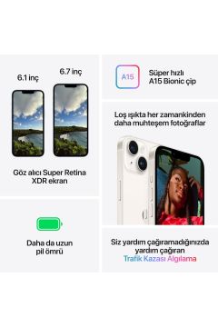 IPHONE 14 128GB Starlıght