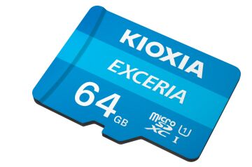 64GB MICRO SDHC C10 100MB/s KIOXIA LMEX1L064GG2