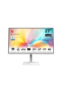 MSI 27 MODERN MD2712PW 1920x1080 (FHD) 16:9 FLAT IPS 100HZ 1MS ADAPTIVE-SYNC PIVOT BEYAZ TYPE-C MONITOR