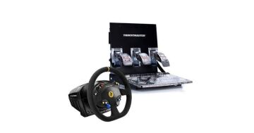 Thrustmaster TS-PC RACER Ferrari 488 Challenge + T3PA GT Pedal (Bundle Paket)