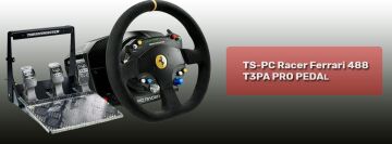 Thrustmaster TS-PC RACER Ferrari 488 Challenge + T3PA GT Pedal (Bundle Paket)