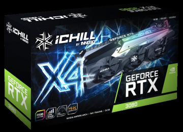 Inno3D RTX3080 ICHILL x4 10GB 320Bit GDDR6X LHR